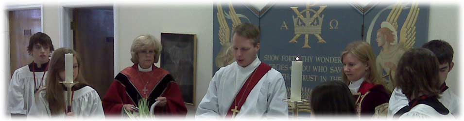 Eucharist Cermony at Christ Church Shrewsbury