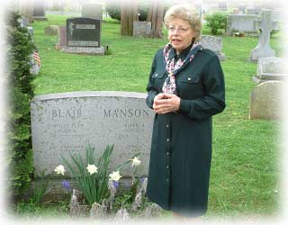 Parishioner Attending Graveyard Tour at Christ Church Shrewsbury Parishioner Attending Graveyard Tour at Christ Church Shrewsbury