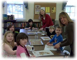 Children Making Cookies at Christ Church Shrewsbury