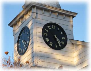 Steeple Clock at Christ Church Shrewsbury Steeple Clock at Christ Church Shrewsbury
