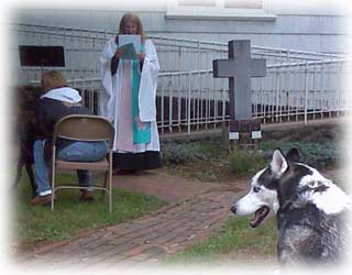 Blessing of the Animals at Chist Church Shrewsbury