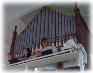 Choir with Organ at Christ Church Choir with Organ at Christ Church