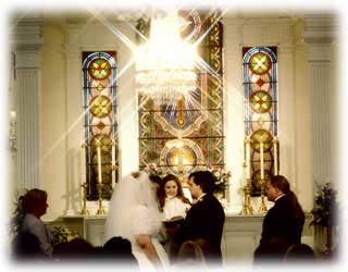 Wedding Ceremony at Christ Church